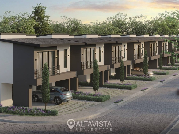 Fachada de Casa Viale en Condominio Avenida del Este Curridabat